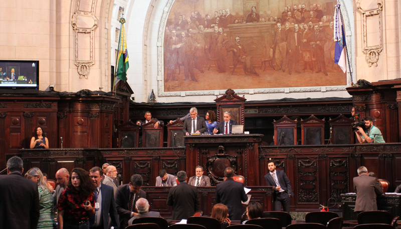 Plenário da Alerj (Foto: Thiago Lontra / Alerj)