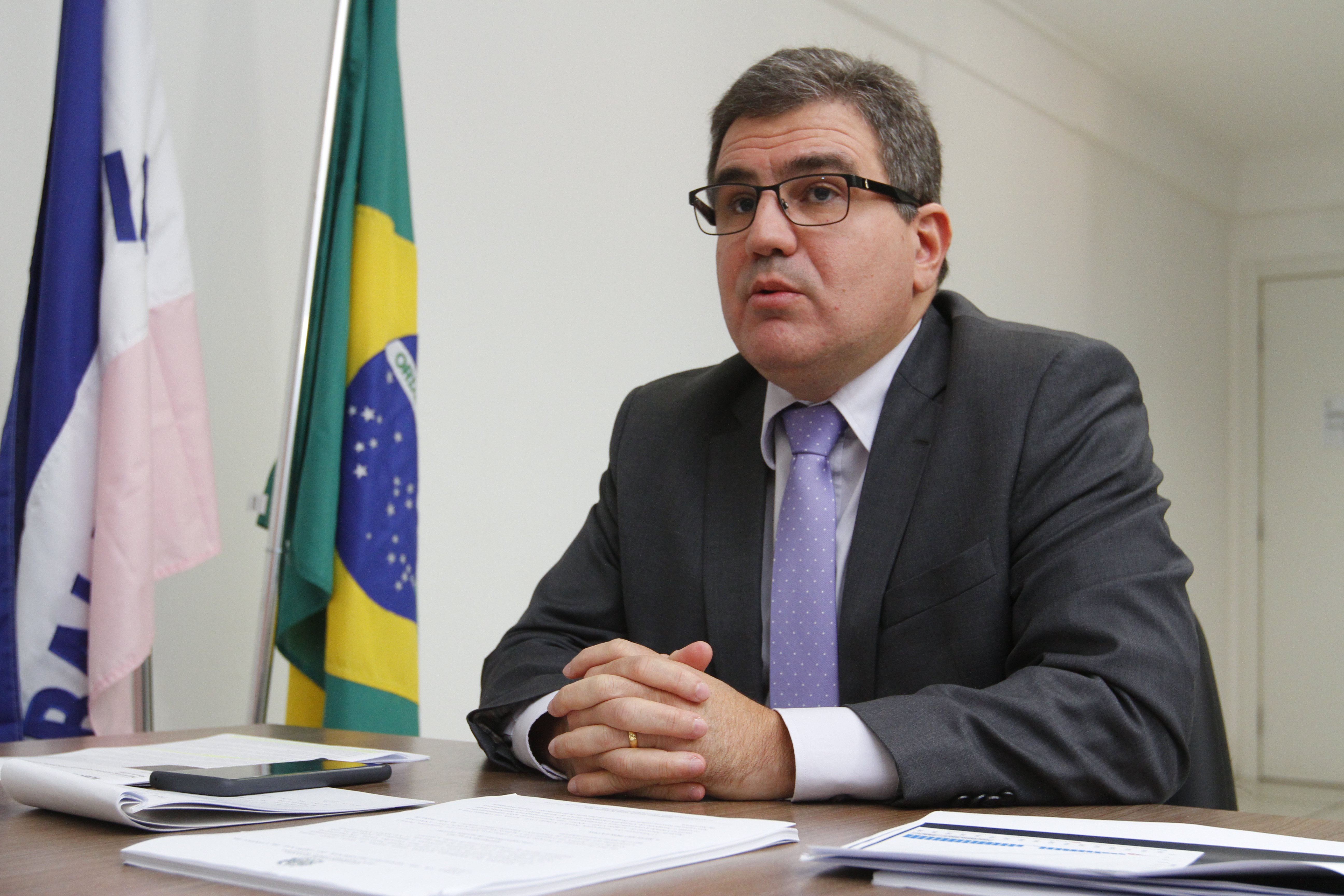 Procurador-geral do Estado, Alexandre Nogueira Alves. (Foto: Rodrigo Gavini/Arquivo AT 30/07/18)