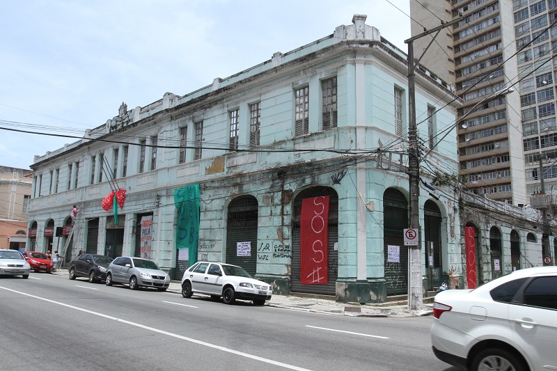 Ato em prol do Mercado Capixaba (Foto: Antonio Moreira)