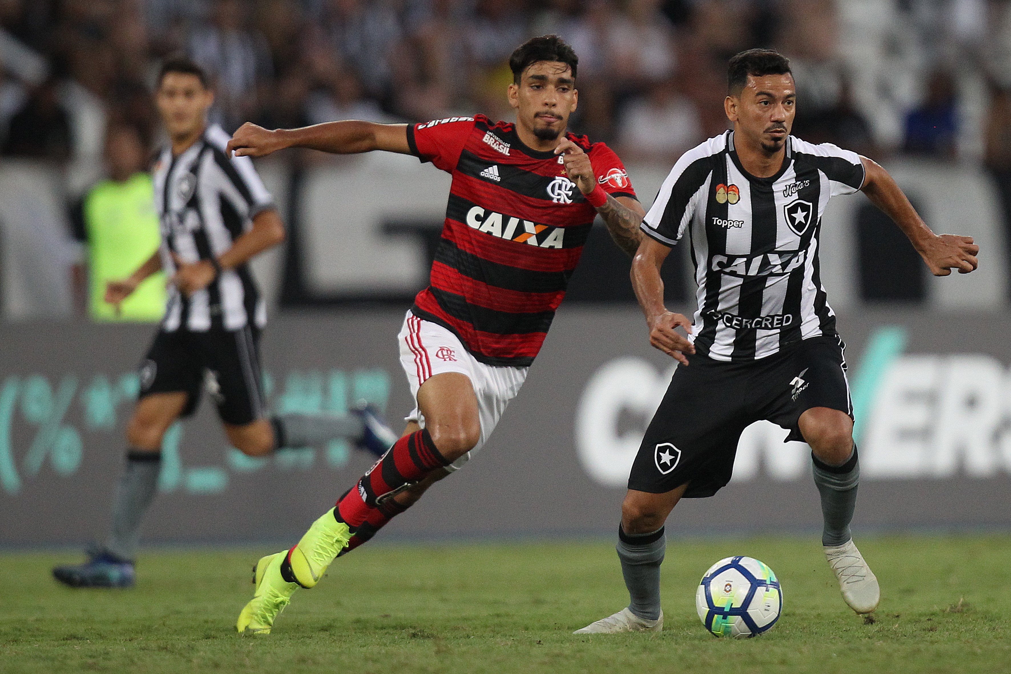Paquetá não jogou nada (Foto: Vitor Silva/SS Press/Botafogo)