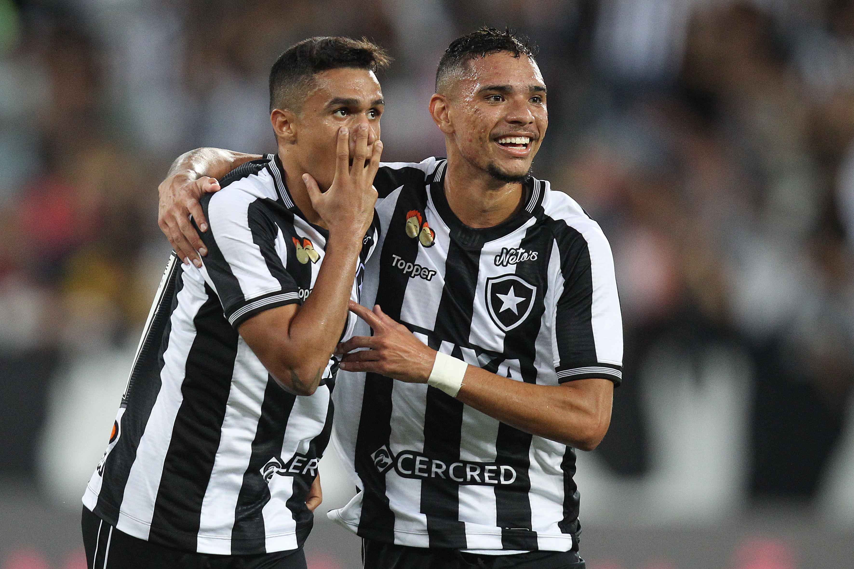 Erik e Luiz Fernando: dois "achados" do Botafogo (Foto: Vitor Silva/SS Press/Botafogo)