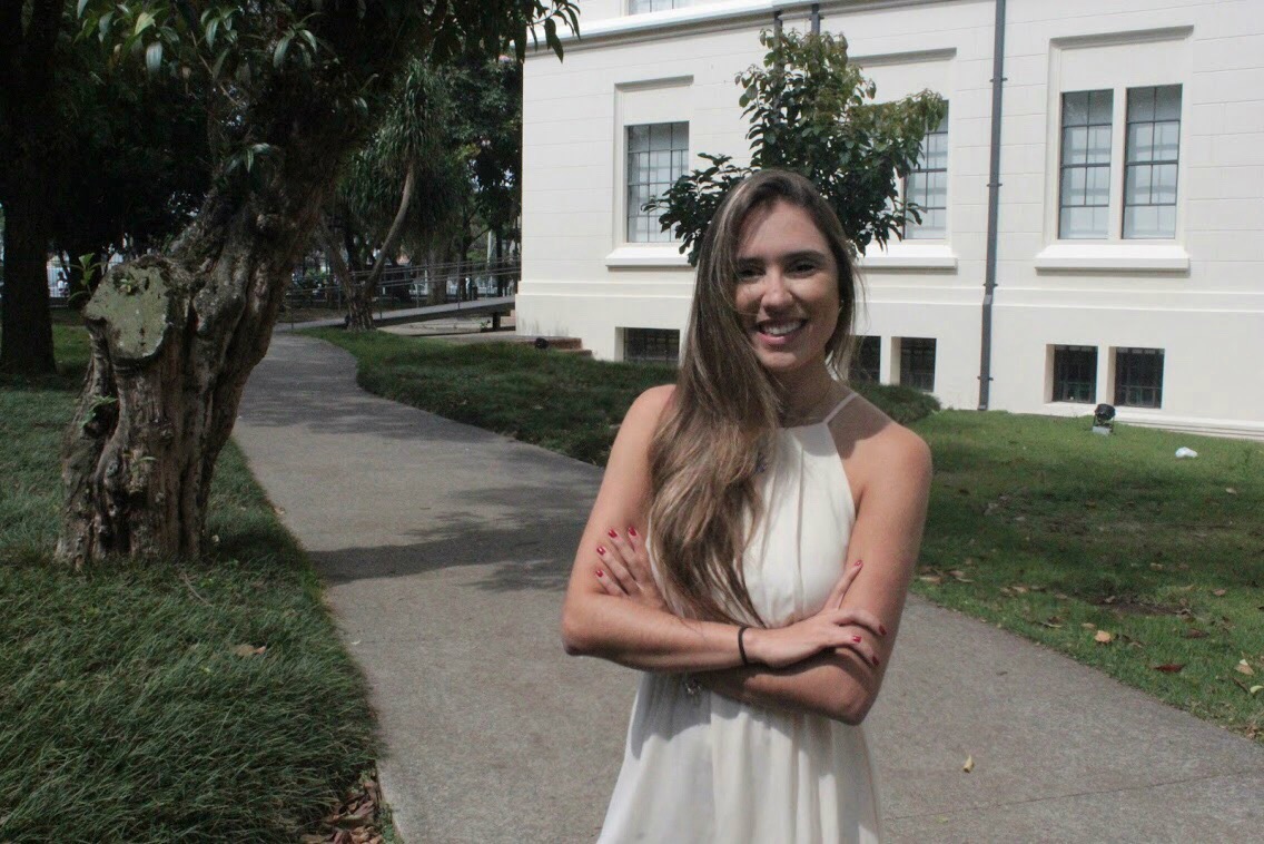 Fernanda entrou na USP em 2016 (Foto: Acervo pessoal)