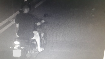 Sistema registrou passagem da moto pela barreira do Cerco Inteligente de Segurança localizada no bairro Grande Vitória (Foto: Divulgação/Semsu/PMV)