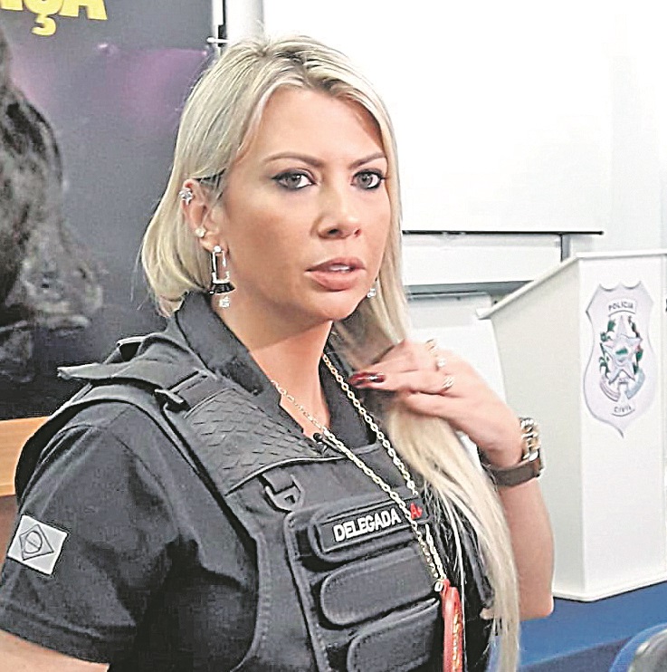 Descrição: delegada Claudia Dematté, chefe da Divisão Especializada de Atendimento à Mulher (Deam): “Mulheres são livres” (Foto: Esthefany Mesquita/AT 29/11/2018)