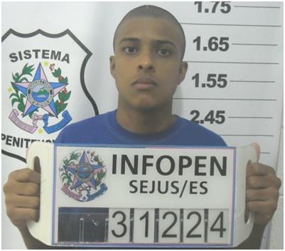 Luan Correa (Foto divulgada pela Sejus)