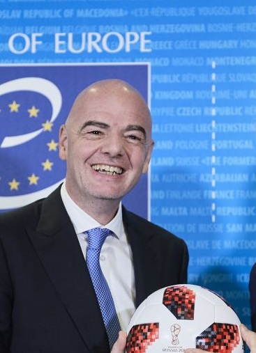 O suíço Gianni Infantino (Foto: Reprodução / Fifa)
