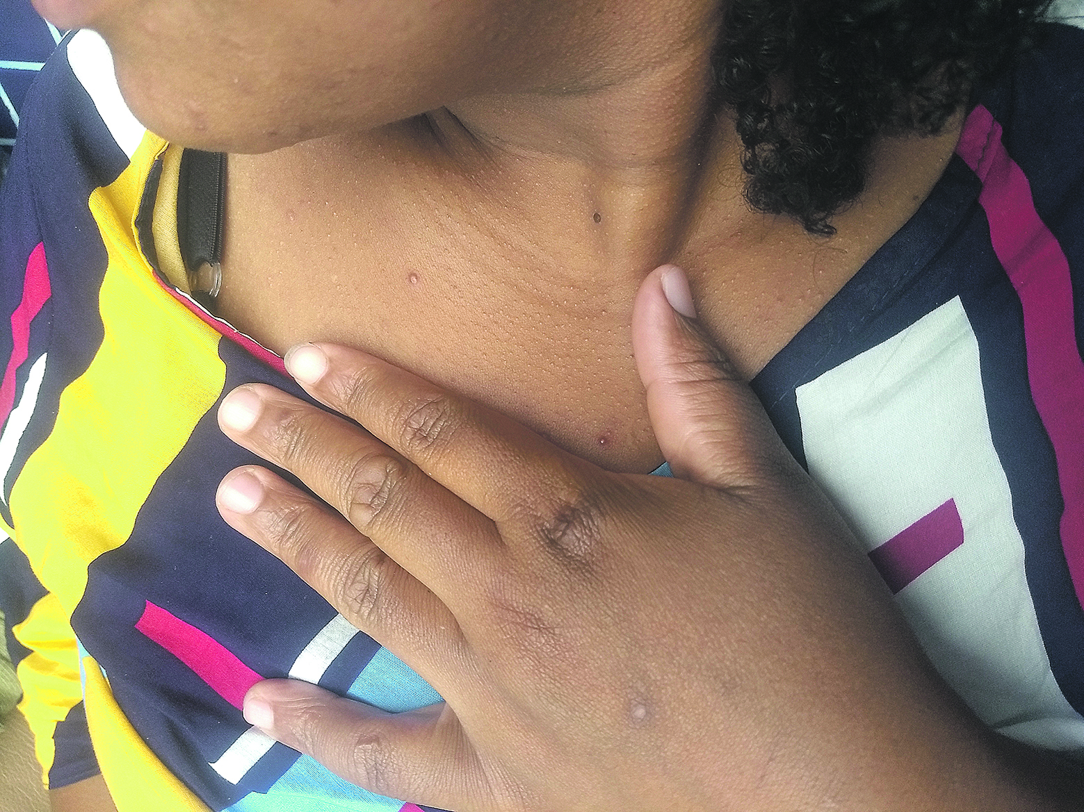 D I A R I STA foi atacada por bandido armado dentro de um ônibus a caminho do trabalho, em Coqueiral de Itaparica (Foto: Tais de Hollanda/AT)