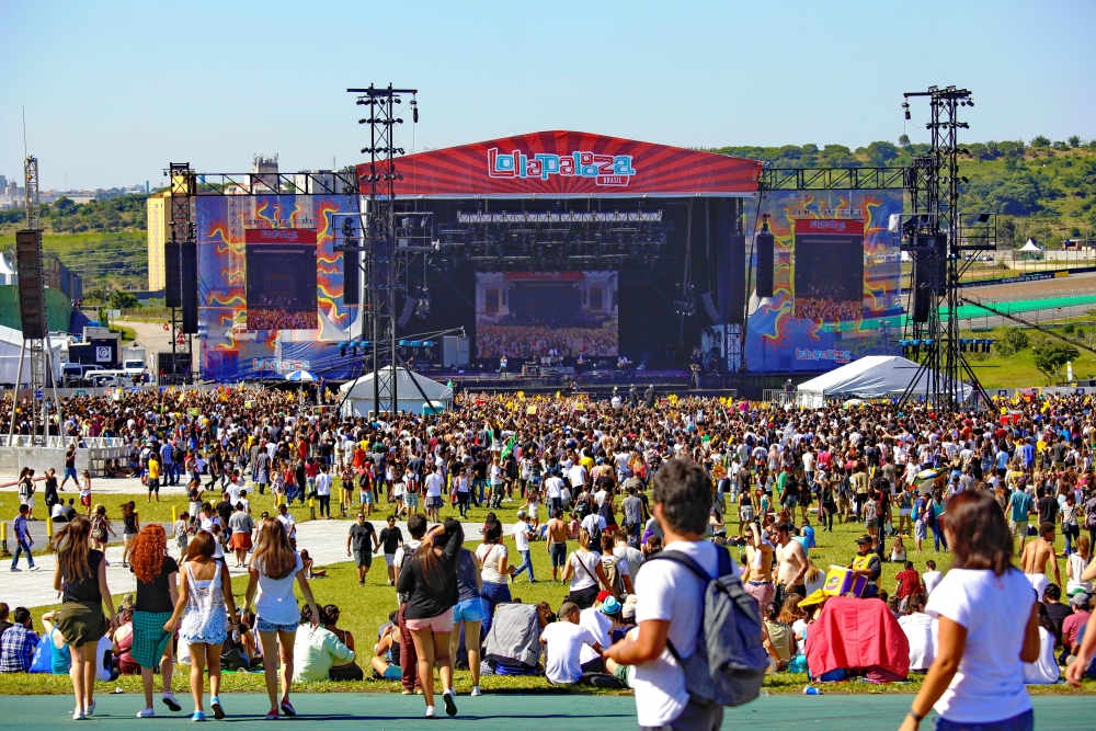 Sétima edição do Lollapalooza Brasil foi realizada no autódromo de Interlagos, em São Paulo (Foto: ND/Divulgação)