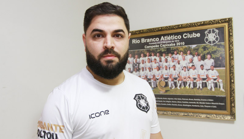Luciano Mendonça é o novo presidente do Rio Branco (Foto: Dayana Souza / AT - 19/11/2018)