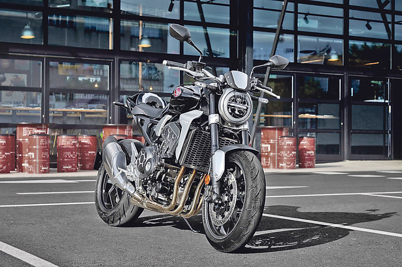 A motocicleta CB 1000 R traz um visual que mistura moderno e retrô (Foto: Assessoria Honda)