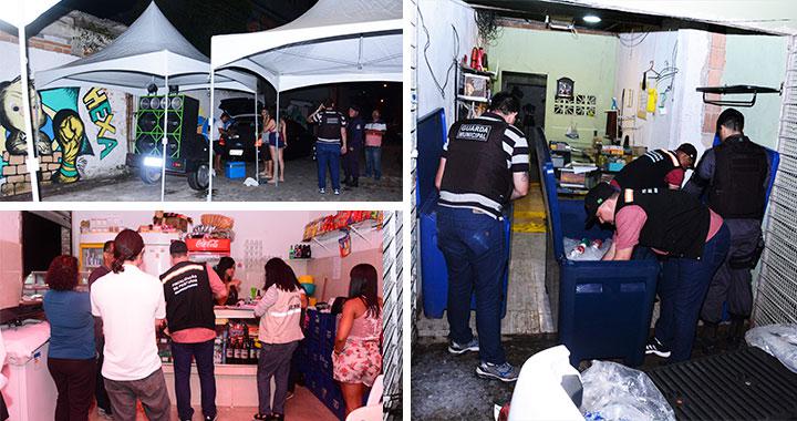 Freezers com bebidas foram apreendidos durante a operação (Foto: Félix Falcão / Assessoria - Prefeitura de Vila Velha)