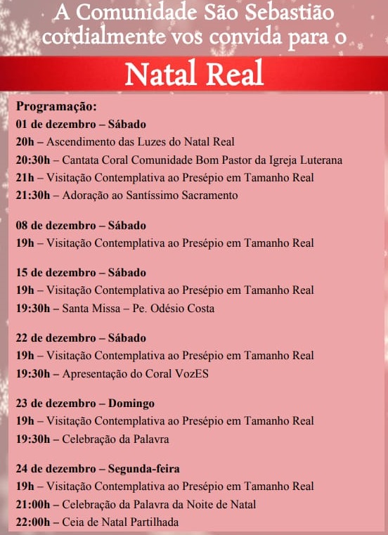 Programação Natal Real (Foto: )