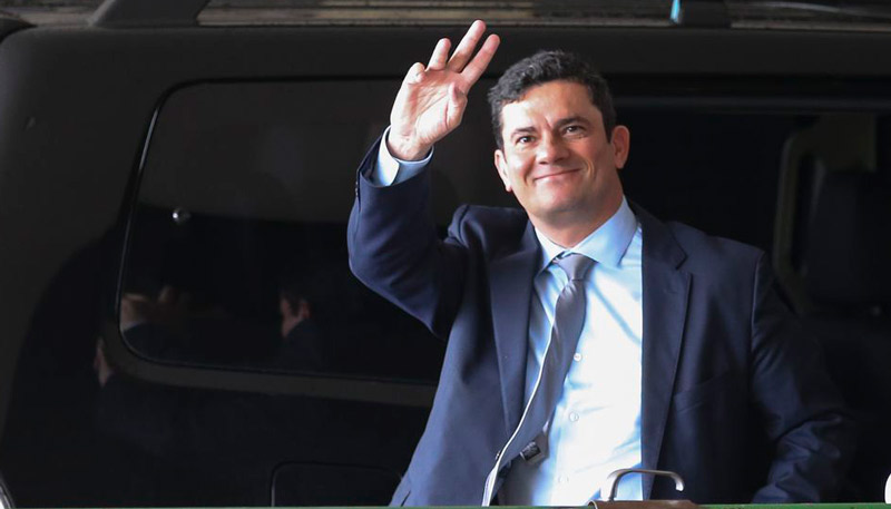 Sérgio Moro anunciou sua futura equipe no Ministério da Justiça (Foto: José Cruz/Agência Brasil)
