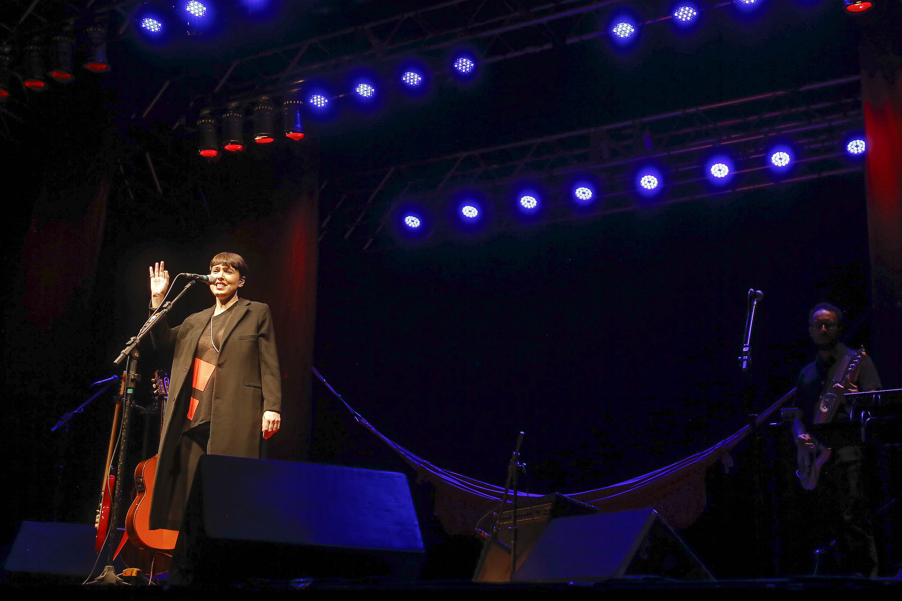 Show de Adriana Calcanhotto dia 18 de novembro de 2018 (Foto: Gustavo Forattini/AT)