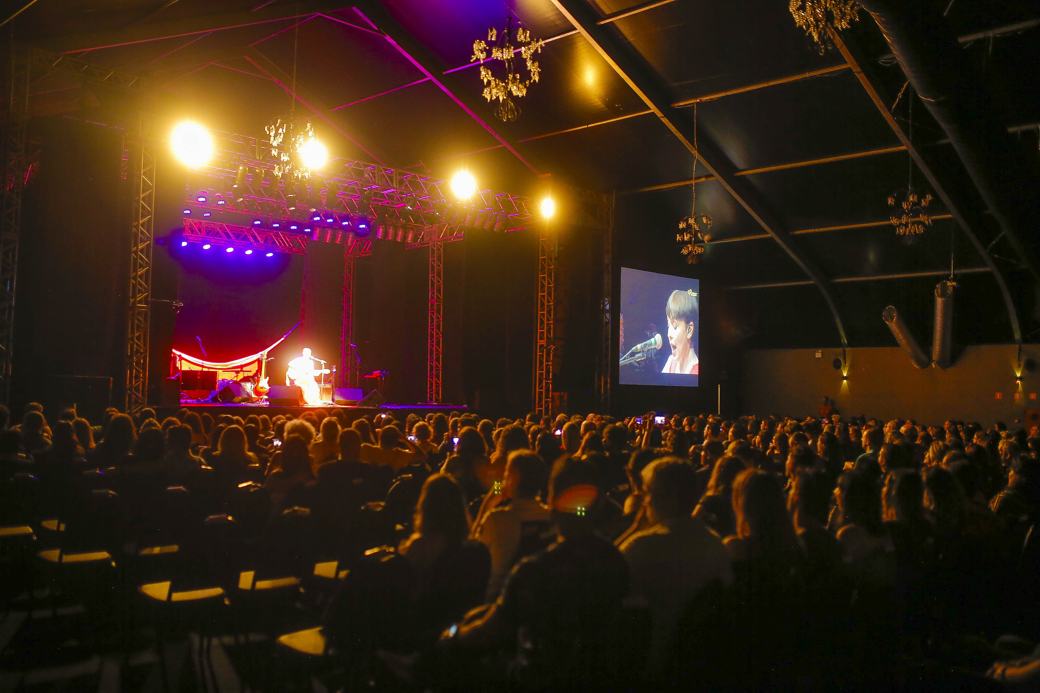 Show de Adriana Calcanhotto dia 18 de novembro de 2018 (Foto: Gustavo Forattini/AT)