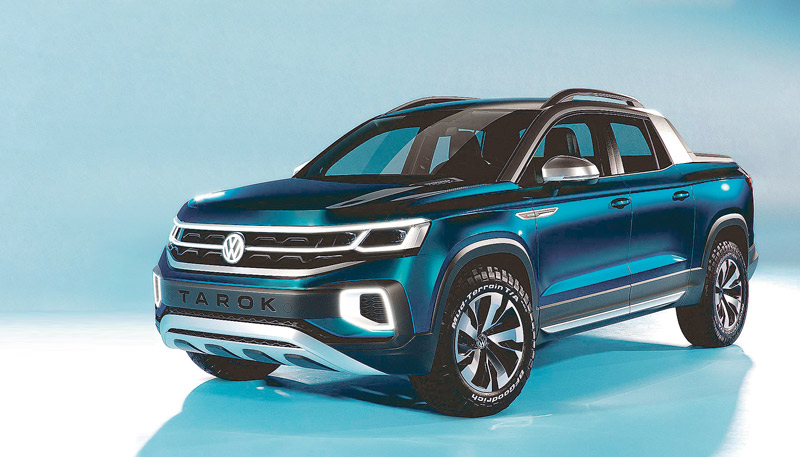 T-Cross vai dar origem a uma picape (Foto: Assessoria Wolks)