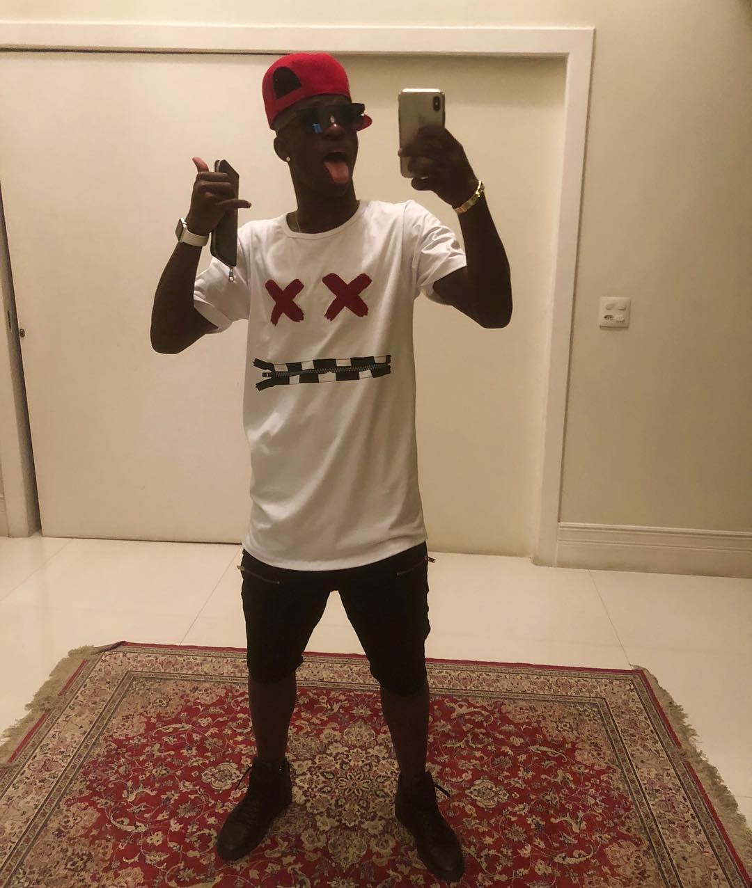 Atacante ex-Flamengo está no Real Madrid desde o início da temporada 2018/2019 (Foto: Reprodução/ Instagram Vinícius Júnior)