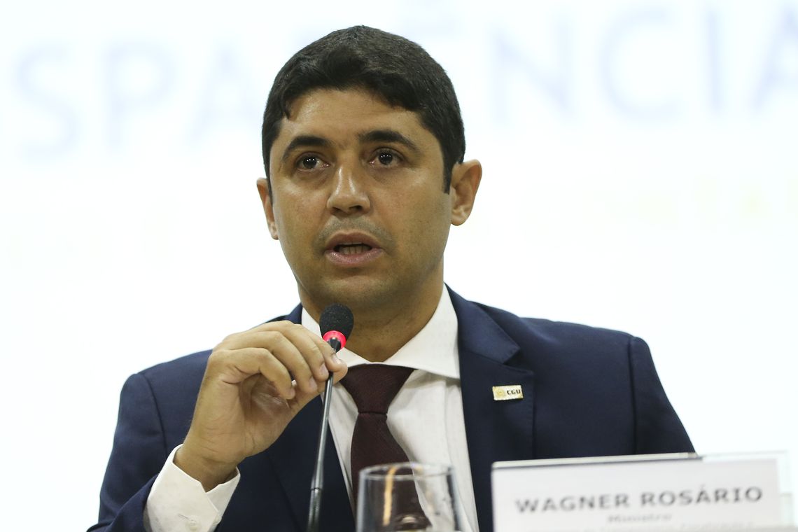 Wagner de Campos Rosário continuará como ministro da Transparência e Controladoria-Geral da União (CGU). (Foto: Marcelo Camargo/Agência Brasil)
