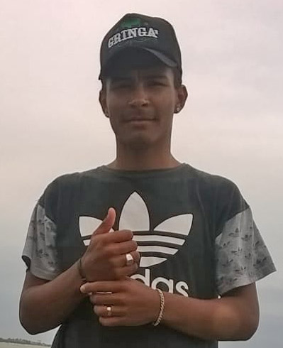 Amigo tirou uma foto de Wesley Silva, de 19 anos, momentos antes dele se afogar (Foto: Acervo Pessoal / Roberta Bouguignon / AT)