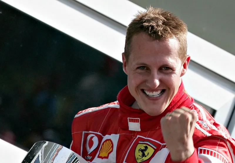 Imagem ilustrativa da imagem "Diferente, mas está aqui", diz esposa ao falar sobre Schumacher