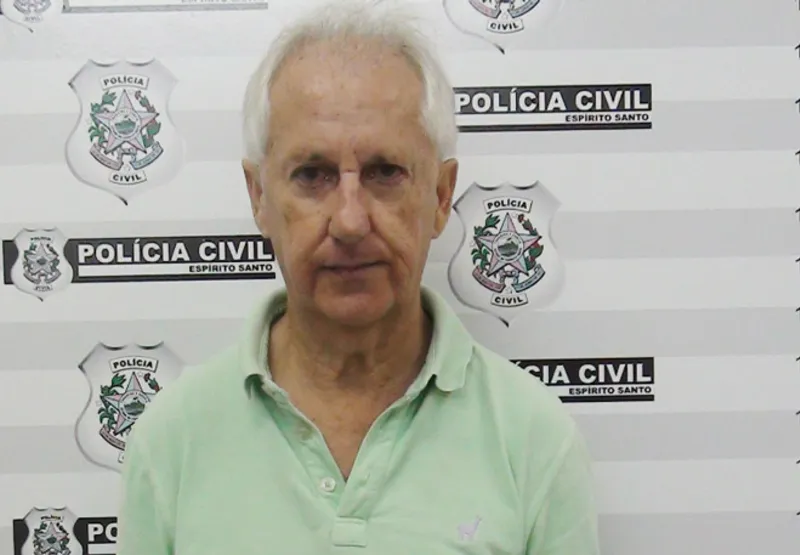 Marcos Venicio Moreira Andrade, 66, confessou que matou o ex-governador Gerson Camata