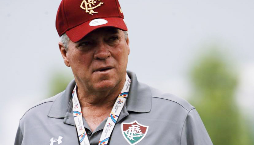 Abel quando treinava no Fluminense: preferência em permanecer no Rio (Foto: Assessoria / Facebook Oficial Abel Braga)