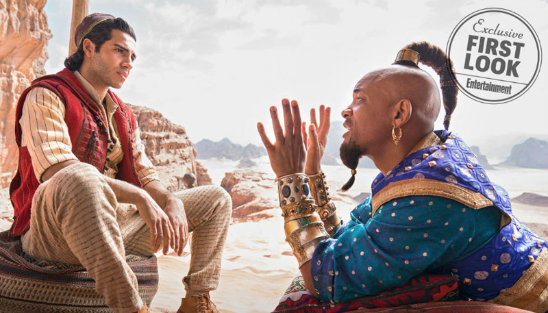 Will Smith fará o gênio no novo filme de Aladdin (Foto: Divulgação / Disney)