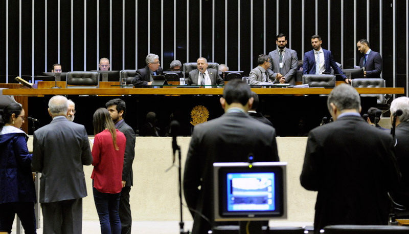 Deputados aprovaram projeto que anistiam policia de três estados, dentre eles o Espírito Santo (Foto: Luis Macedo / Câmara dos Deputados - 06/12/2018)