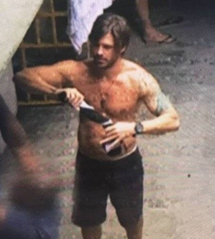 Dado Dolabella na prisão de Pirituba, em São Paulo (Foto: Reprodução de TV/ fofocalizando)