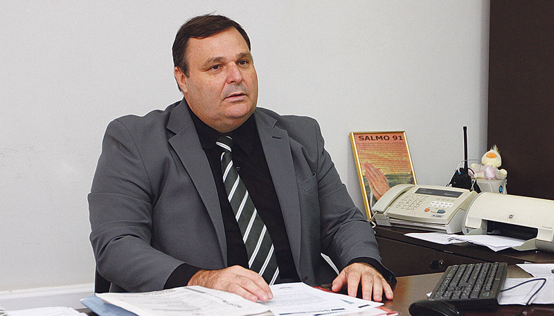 José Lopes, delegado do Departamento Especializado de Homicídios e Proteção à Pessoa (DHPP) (Foto: Kadidja Fernandes/09/03/2016)