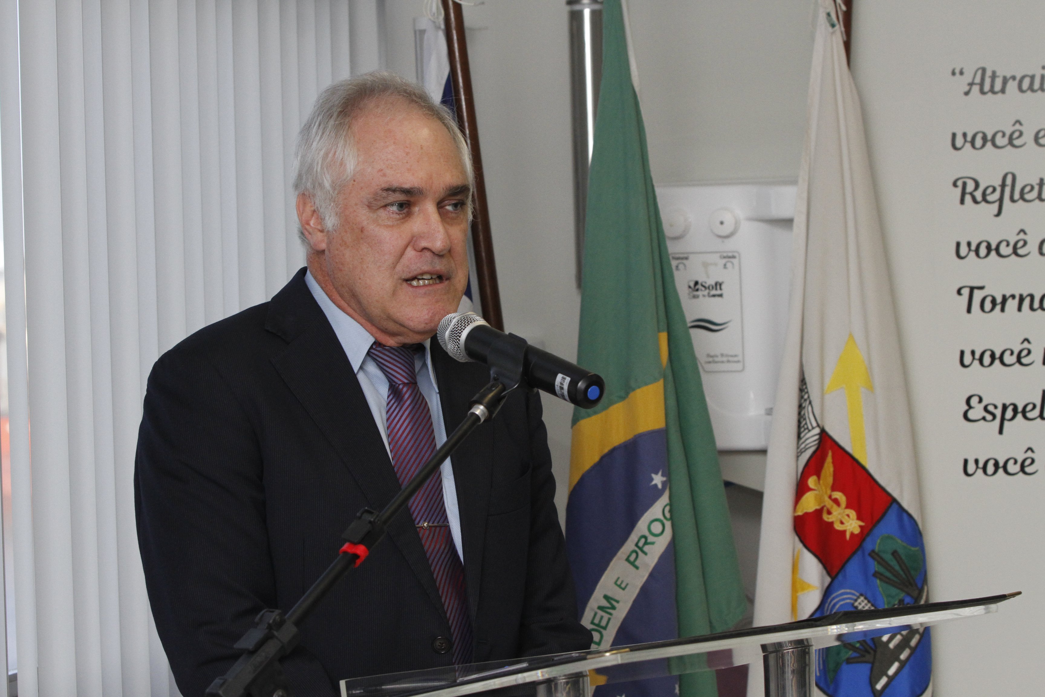 Desembargador Mário Ribeiro Cantarino Neto, presidente do TRT-ES. (Foto: Rodrigo Gavini/Arquivo AT 23/05/18)