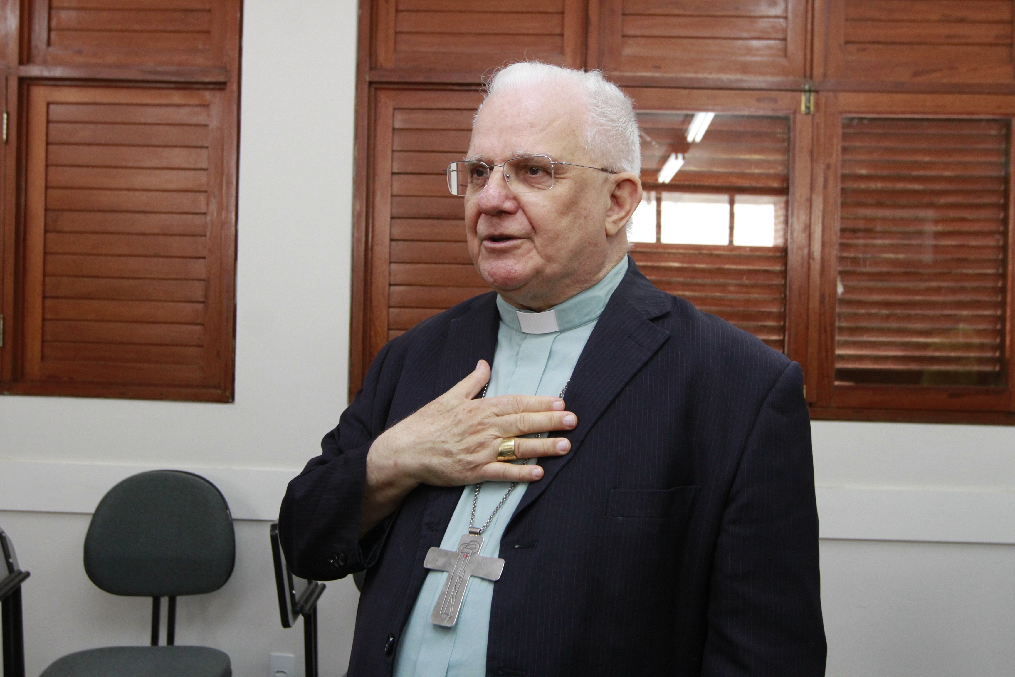 Arcebispo da Arquidiocese de Vitória, Dom Luiz Mancilha Vilela, 76 anos (Foto: Rodrigo Gavini/Jornal A Tribuna)