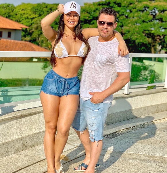 O cantor Eduardo Costa e a ex-noiva Victória Villarim (Foto: Reprodução/Instagram/Eduardo Costa/@eduardocosta)