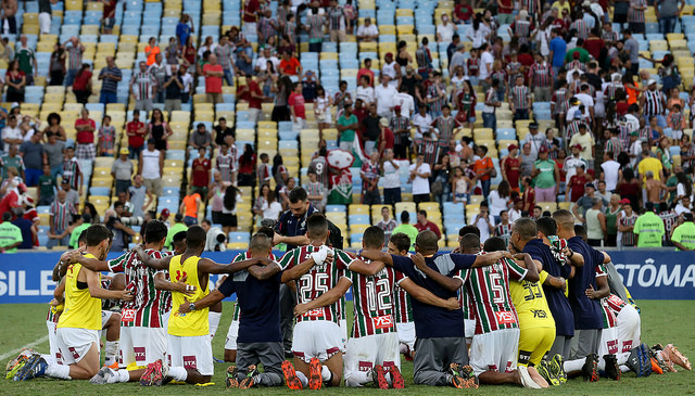 Flu escapou. Mas vai sofrer de novo (Foto: Lucas Merçon/Fluminense)