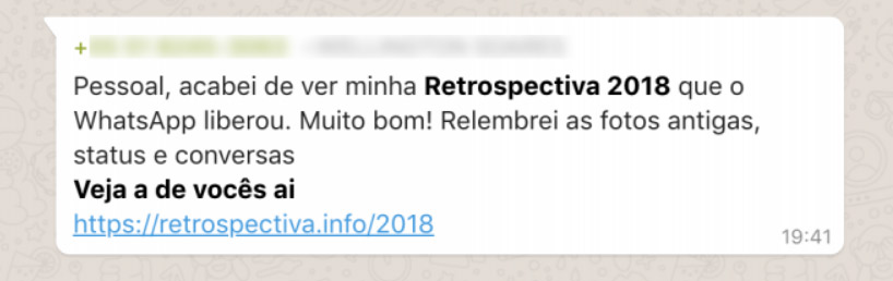 Mensagem engana o usuário a digitar seus dados em página falsa (Foto: Reprodução / Internet)