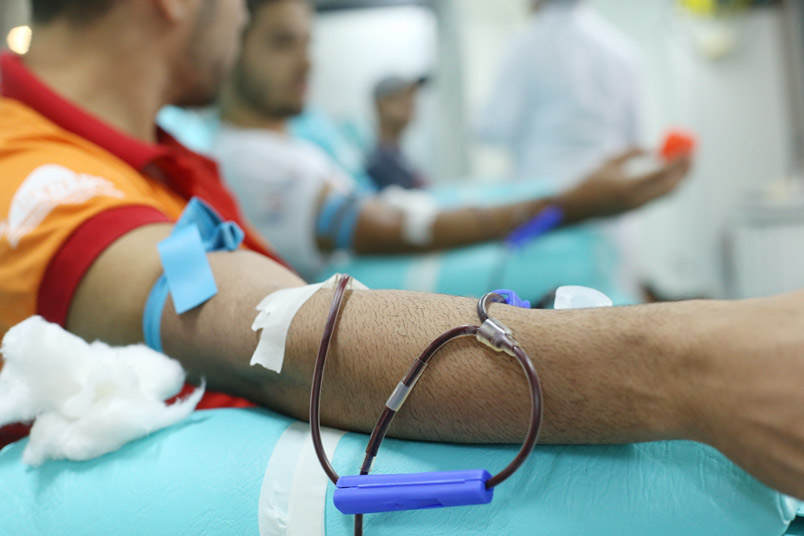 Bancos de sangue precisam reforçar os estoques nesta época do ano (Foto: João Victor Loureiro / Assessoria)