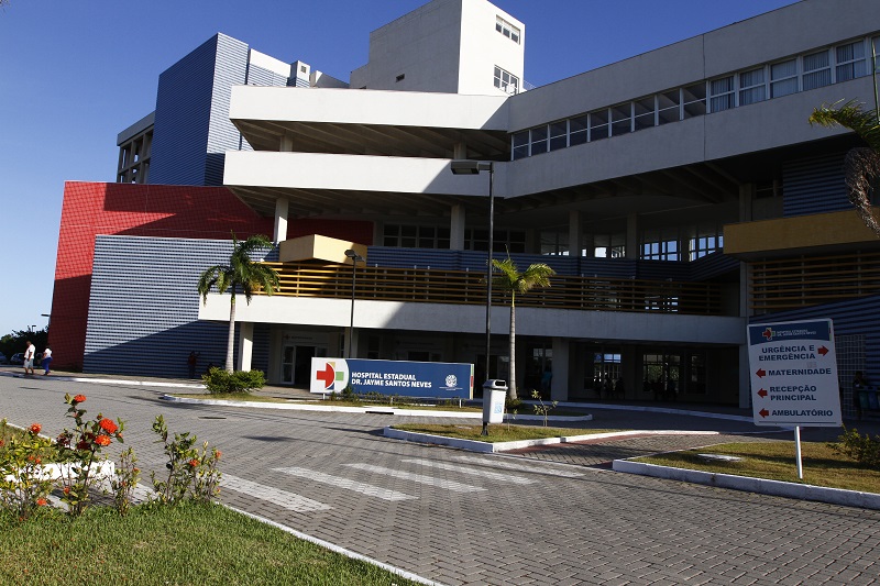 O Hospital Estadual Dr. Jayme Santos Neves, na Serra, está com três novas oportunidades de emprego. (Foto: Thiago Coutinho / 28/02/16)