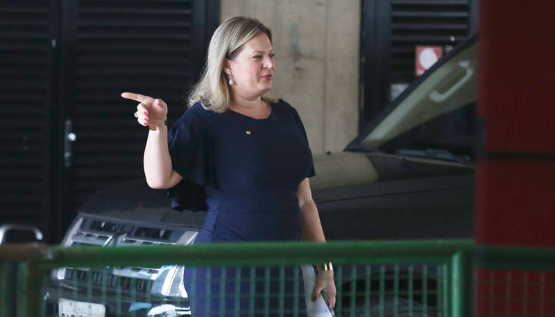 Joice Hasselmann, deputada federal eleita por São Paulo (Foto: José Cruz / Agência Brasil - 21/11/2018)