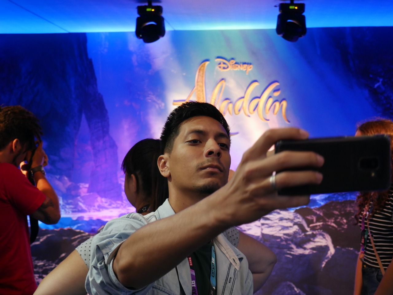 (Foto: O repórter Kayque Fabiano na CCXP (Arquivo Pessoal)