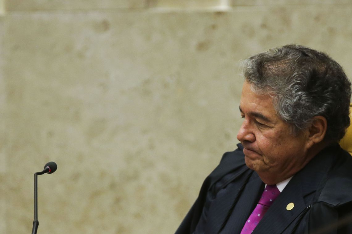 Ministro do Supremo Tribunal Federal, Marco Aurélio Mello (Foto: Antonio Cruz/Agência Brasil - 19/12/2018)