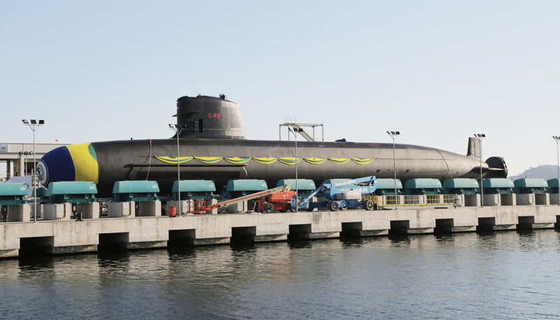 Submarino Riachuelo (Foto: Assessoria / Marinha do Brasil)