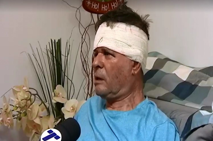 Nildo Ferreira em entrevista para a TV Tribuna (Foto: Reprodução/ TV Tribuna)