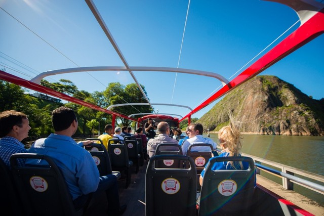 Ônibus turístico de Vitória (Foto: Diego Alves/Prefeitura de Vitória)