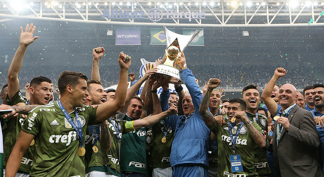 Felipão é o campeão brasileiro (Foto: Cesar Greco/Ag. Palmeiras)
