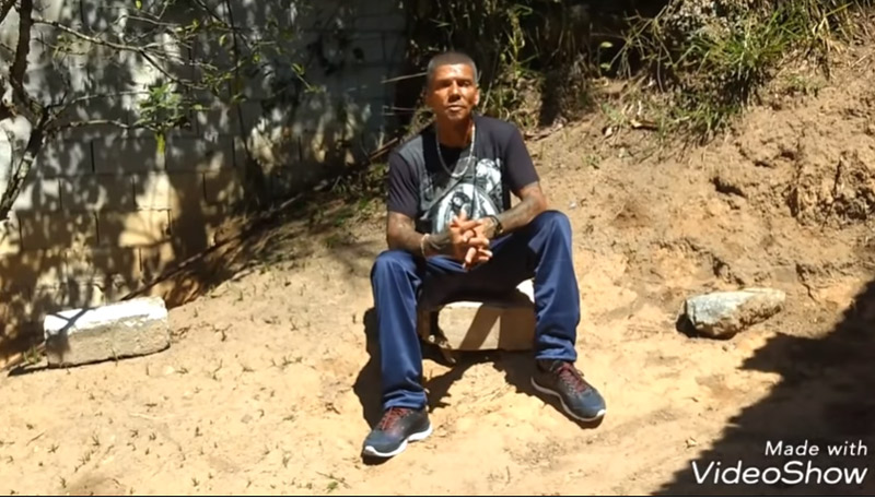 Pedrinho Matador, em um de seus vídeos no Youtube (Foto: Reprodução Youtube)