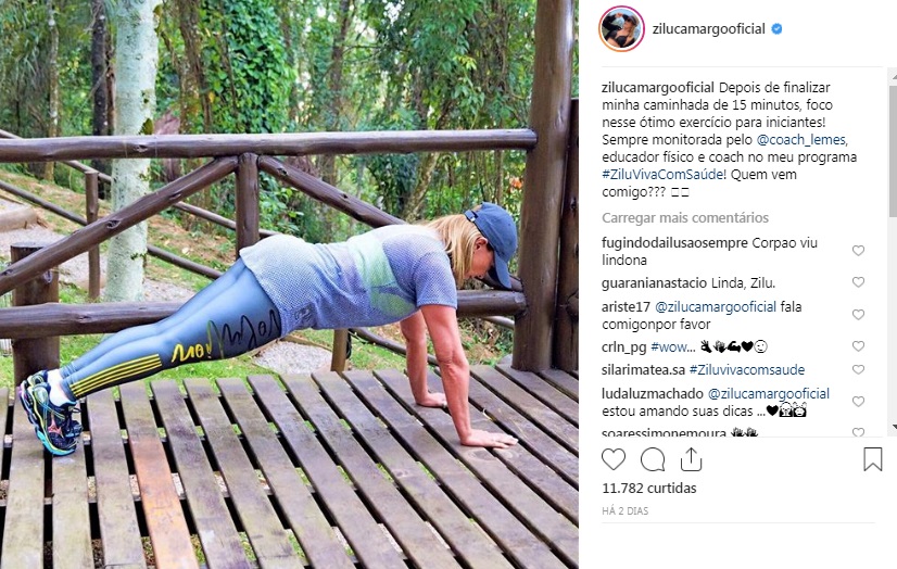 (Foto: Acervo Pessoa/Instagram/Zilu Godoi Camargo/@zilucamargooficial)