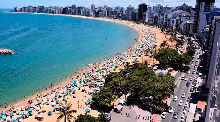 Praia da Costa (Foto: Divulgação/Semcom PMVV)