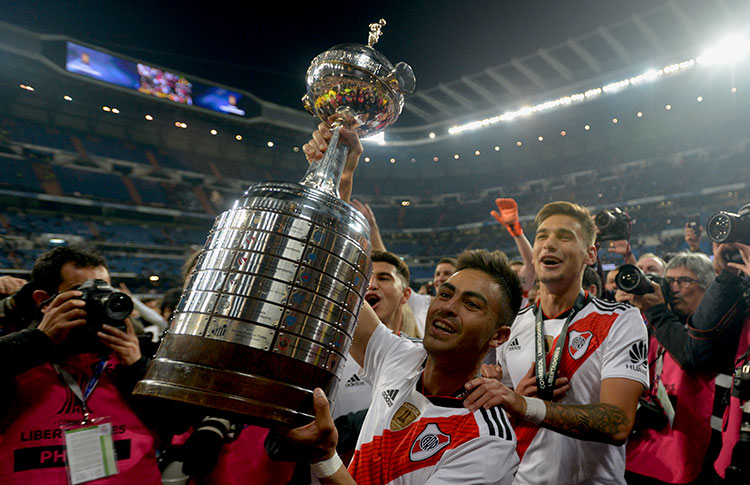River Plate foi o campeão da Libertadores em 2018 (Foto: Assessoria / Conmembol)