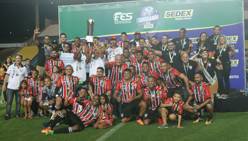 O Serra é o atual campeão do Capixabão (Foto: Rodrigo Gavini / AT - 07/04/2018)