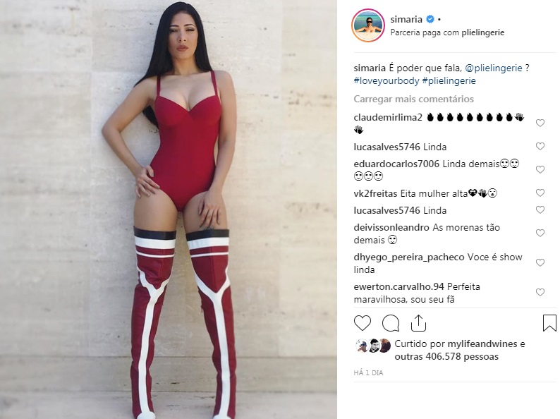 (Foto: Reprodução/Instagram/Simaria Mendes/@simaria)